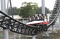 Architecture & Design: Takabisha roller coaster, Fujiyoshida, Yamanashi, Japan