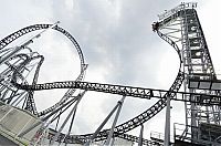 Architecture & Design: Takabisha roller coaster, Fujiyoshida, Yamanashi, Japan