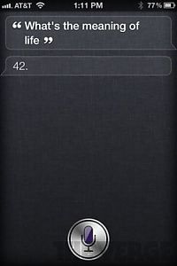 Architecture & Design: Siri, iOS intelligent personal assistant answers, iPhone 4S