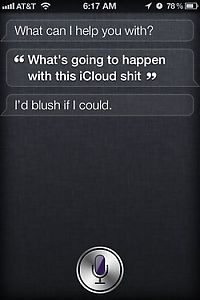 Architecture & Design: Siri, iOS intelligent personal assistant answers, iPhone 4S