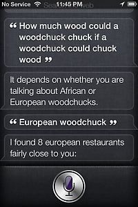 TopRq.com search results: Siri, iOS intelligent personal assistant answers, iPhone 4S