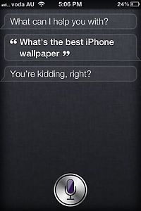 Architecture & Design: Siri, iOS intelligent personal assistant answers, iPhone 4S