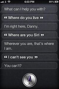 Architecture & Design: Siri, iOS intelligent personal assistant answers, iPhone 4S