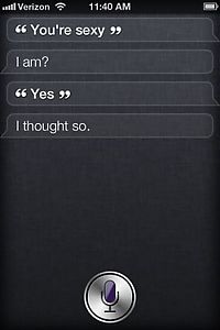 Architecture & Design: Siri, iOS intelligent personal assistant answers, iPhone 4S