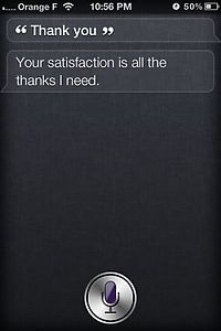 Architecture & Design: Siri, iOS intelligent personal assistant answers, iPhone 4S