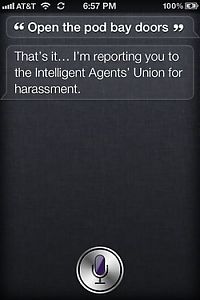 Architecture & Design: Siri, iOS intelligent personal assistant answers, iPhone 4S