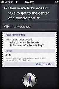 Architecture & Design: Siri, iOS intelligent personal assistant answers, iPhone 4S