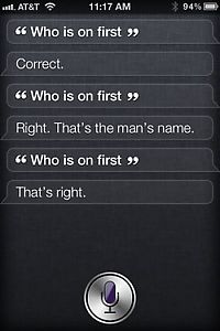 Architecture & Design: Siri, iOS intelligent personal assistant answers, iPhone 4S