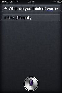 Architecture & Design: Siri, iOS intelligent personal assistant answers, iPhone 4S