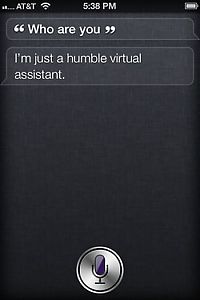 Architecture & Design: Siri, iOS intelligent personal assistant answers, iPhone 4S