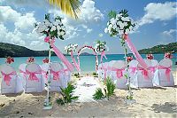 Architecture & Design: beach wedding decoration