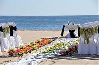 Architecture & Design: beach wedding decoration