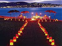 Architecture & Design: beach wedding decoration