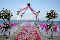 Architecture & Design: beach wedding decoration