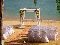 Architecture & Design: beach wedding decoration