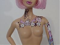 Architecture & Design: modern barbie with tattoos