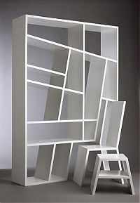 Architecture & Design: creative bookshelf