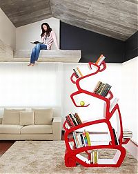 Architecture & Design: creative bookshelf