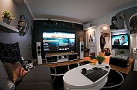 Architecture & Design: home theater setup