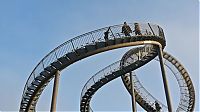 Architecture & Design: Tiger & Turtle Magic Mountain. walkable roller coaster, Duisburg, Germany