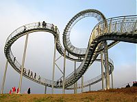 Architecture & Design: Tiger & Turtle Magic Mountain. walkable roller coaster, Duisburg, Germany