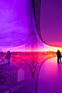Architecture & Design: Your rainbow panorama by Ólafur Elíasson, ARoS art museum, Aarhus, Denmark