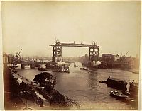 Architecture & Design: History: Construction of Tower Bridge, 1886-1894, London, England, United Kingdom