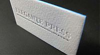 Architecture & Design: creative edge painted business card