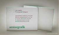 Architecture & Design: creative edge painted business card