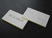 Architecture & Design: creative edge painted business card