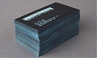 Architecture & Design: creative edge painted business card