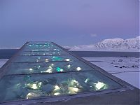 Architecture & Design: Svalbard Global Seed Vault, Longyearbyen, Spitsbergen, Arctic Svalbard archipelago, Norway