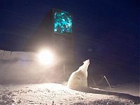 Architecture & Design: Svalbard Global Seed Vault, Longyearbyen, Spitsbergen, Arctic Svalbard archipelago, Norway