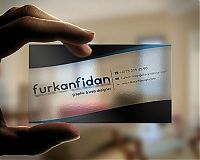 TopRq.com search results: creative transparent business card