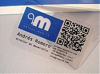 TopRq.com search results: creative transparent business card