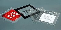 TopRq.com search results: creative transparent business card