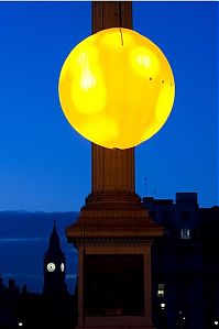 Architecture & Design: Tropicana Sun art installation in Trafalgar Square, London, England, United Kingdom