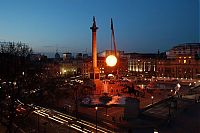 Architecture & Design: Tropicana Sun art installation in Trafalgar Square, London, England, United Kingdom