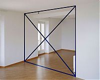 Architecture & Design: Anamorphic illusions by Felice Varini