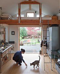 Architecture & Design: garage transformed into a mini house
