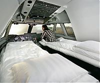 Architecture & Design: Jumbo Hostel in 747-200 jetliner, Arlanda Airport, Stockholm, Sweden