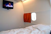 Architecture & Design: Jumbo Hostel in 747-200 jetliner, Arlanda Airport, Stockholm, Sweden