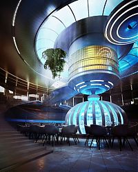 Architecture & Design: Water Discus Underwater hotel concept, Dubai, United Arab Emirates
