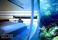 Architecture & Design: Water Discus Underwater hotel concept, Dubai, United Arab Emirates