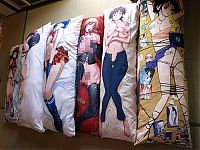 Architecture & Design: dakimakura, japanese love hugging pillows