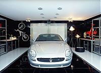 Architecture & Design: maserati glass residential garage