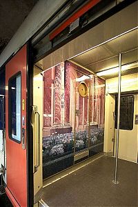 Architecture & Design: interior of paris - versailles train