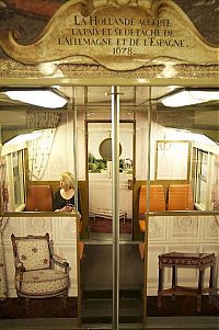 Architecture & Design: interior of paris - versailles train
