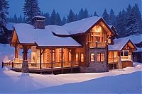 Architecture & Design: log cabin house