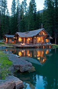 Architecture & Design: log cabin house